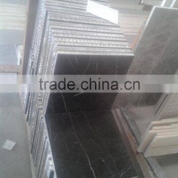 Black Marble Aluminum Honeycomb panel for facade