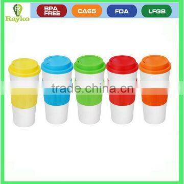 450ml hot coffee mug with sleeve