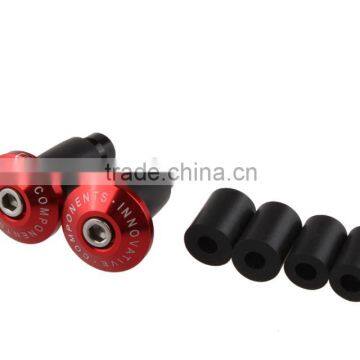 Soto Racing - Universal Motorcycle Aluminum Handlebar Grips Flat End Bar Caps For Most Motorcycle photo-5