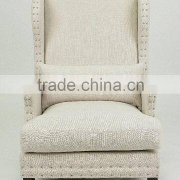 Antique Nailhead Design Fabric Leisure Sofa With ARM (KS-966-1) photo-2