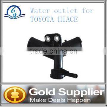 Brand New water outlet for TOYOTA HIACE with high quanlity and most competitive price.