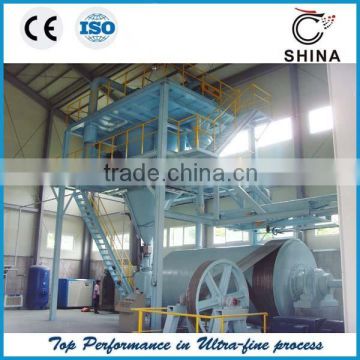 New product ball mill and air classifier production line