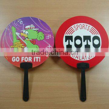 plastic hand fan