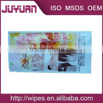 private logo females facial cleaning organic sunscreen wipes