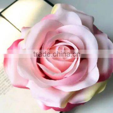 China Cheap Custom Wedding Artificial Rose Flower,Fabric Flower For Wedding Decoration photo-3