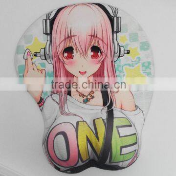 3d sexy girl game mouse pad