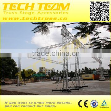 Aluminum exhibition spigot truss roof system,exhibition truss