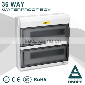 36 Way Big Size IP65 MCB Protection Box Residential Distribution Case