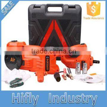 HF-450 Car Electric jack car air pump car electric wrench 3 in 1 Auto multi-function maintenance tools