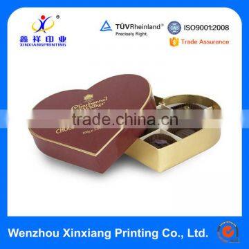 Heart Shape Chocolate Packaging Box