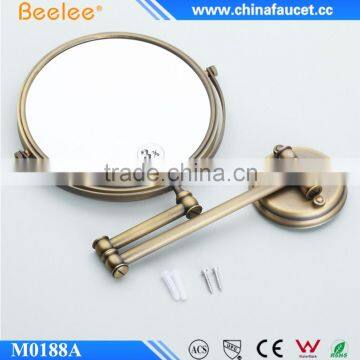 8'' Round Antique Wall Mirror 3X Magnify Two Ways Magic Salon Mirror photo-2