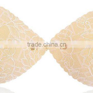 Latest New Backless Sponge Bra Sexy Ladyies Push Up Stylish Purple Lace Fabric Bra photo-4