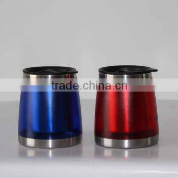 2014 hot sale bulk promotional plastic insulated thermos travel auto thermos mug