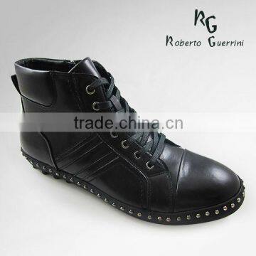 Man Casual Leather Boot