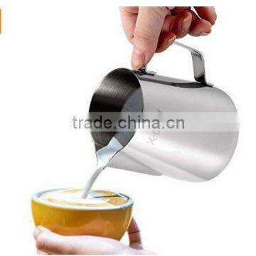 Hot Selling Stainless Steel Espresso Coffee Pitcher ,Kitchen Home Craft Coffee Latte Milk Frothing Jug photo-3