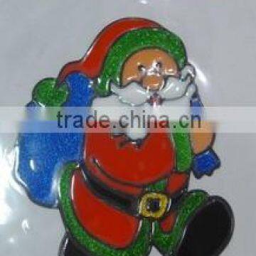 2015 popular wholesale Christmas sticker/Christmas decorations