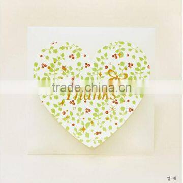 2015 handmade decoration greeting card