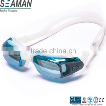 Adjustable Unisex Adult anti-fog Anti-UV mirror coating Swimming Goggles