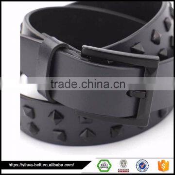 Mens Conical Rivets Wholesale Premium Pure Leather Belt photo-2