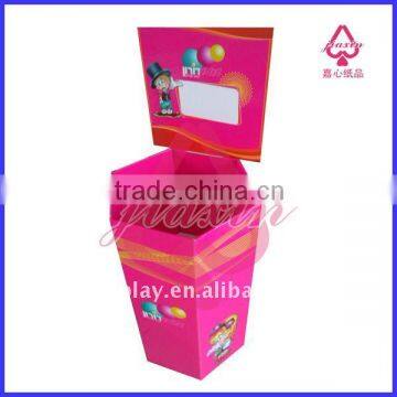 New Large Cardboard Display Box with Removable Header