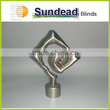curtain accessory, curtain rod with antique copper color modern looking for home decorations