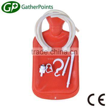 Medical Natural Rubber Resuable 2L Enema Kit