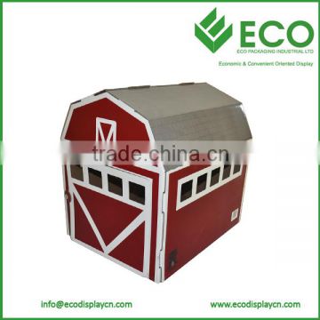 cardboard big boxes for dog , cardboard house display , cardboard dog furniture