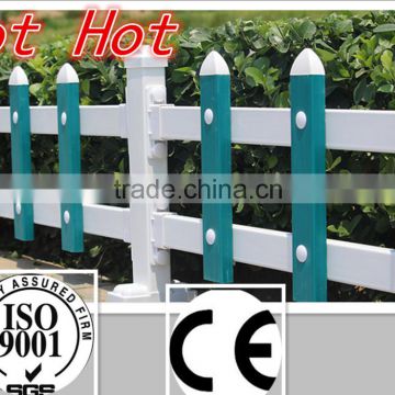 factory price PVC garden fence for protective