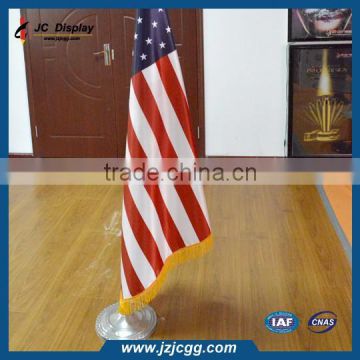 2015 high quality Satin drill flag