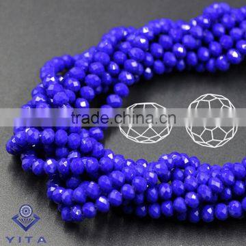 Colorful 4MM Jade Material Flat Round Bead For Crystal Glass Bead Earrings