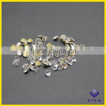 5mm clear white crystal point back rhinestone for jewelry