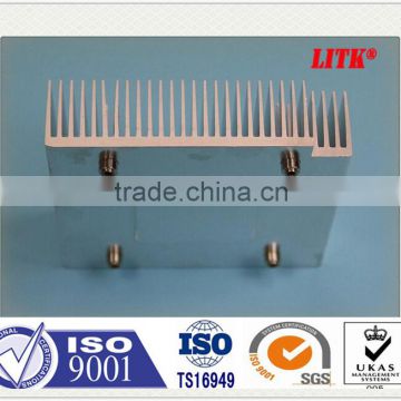 Aluminum Heat Sink Made by Extruding with CNC Machining 3000 Series