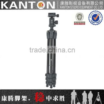 56 Inch 4 Sections Professional Tripod With Bubble level