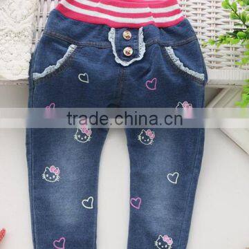 2015 New Style Kid Jeans With Print, Many Styles