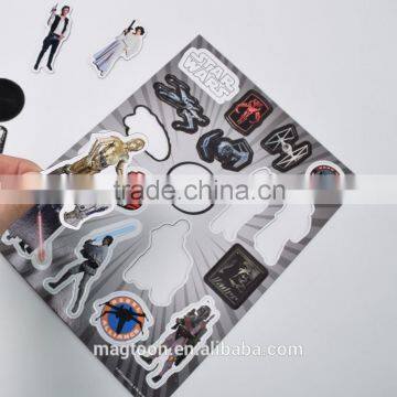 Excellent Quality Customized Flexible Die Cut Flat Paper Fridge Magnet