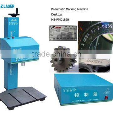 New Nameplate Machinery Spare Part China Price Desktop Pneumatic Marking Machine