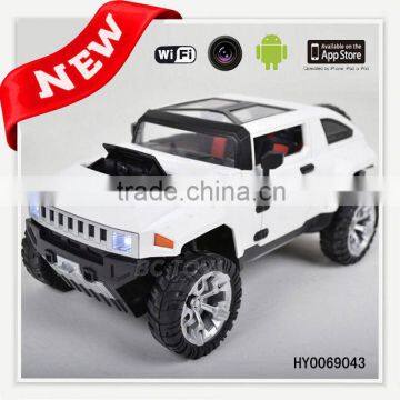 Hot sale 33cm 4ch wifi spy rc car with camera 2 din car pad dm7035 with gps 3g wifi HY0069043