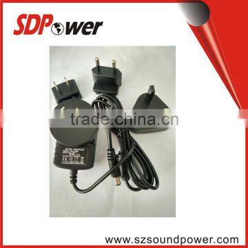 5w 10w 15w 20w Interchangeable ac dc Power Adapter With Multiple Plugs photo-6