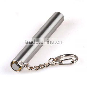 AA Battery Powered Metal Key Chain Light LED UV Keychain Light photo-3
