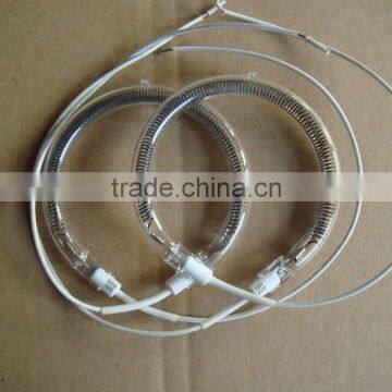 Quartz oven heating element