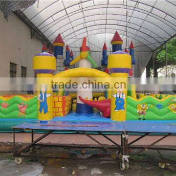 on sale inflatable amusement park castle game