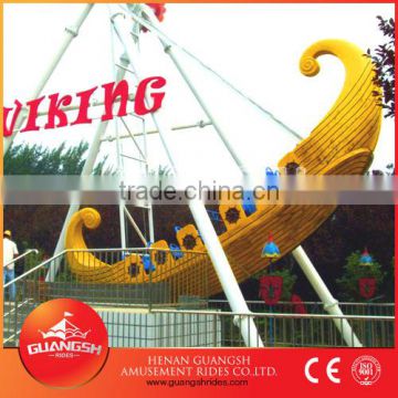 Attractive outdoor funfair rides pirate ship 24 seats swinging ship for sale