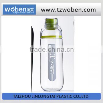 large capacity BPA free drinking plastic bottle