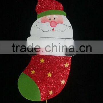 Wood carving Christmas Santa Claus