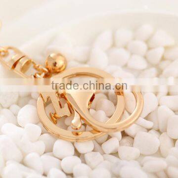 Cool Hobbyhorse Keychain High Grade Fashion Rhinestone Keyring Metal Crystal KeyChains With Ring Holder photo-6