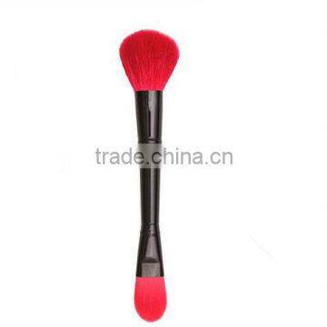 double end red hair make up powder foundation brush