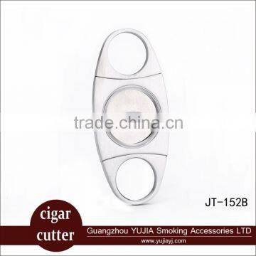 Guangzhou yujia stainless steel cohiba cigar cutter custom with gift box