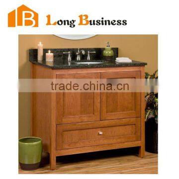 LB-LX2080 Luxury bathroom furniture solid wood bathroom cabinet / bathroom vanity