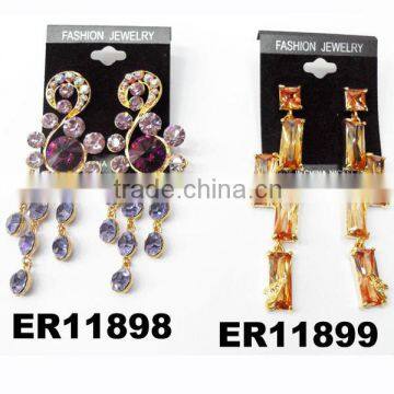 tanishq long hanging diamond earrings