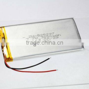 polymer lithium battery 3000mah